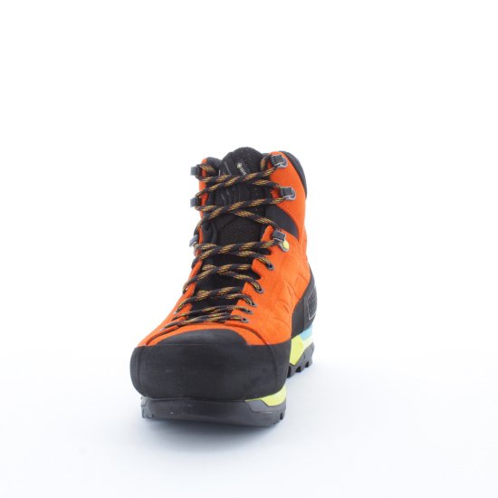 Scarpa Zodiac Tech GTX - Stivali Da Escursionismo Alti Uomo, Gore-Tex, Vibram, Pelle Impermeabile 1,8mm, Costruzione Sock Fit, Colore Grigio/Blu