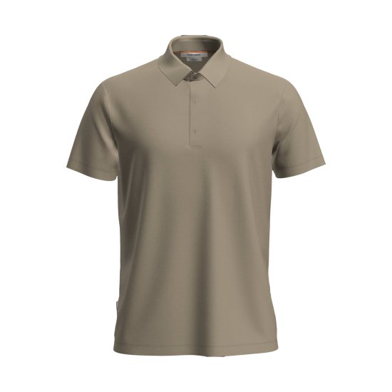 ICEBREAKER - POLO MANCHES COURTES MERINO 150 TECH LITE III HOMME
