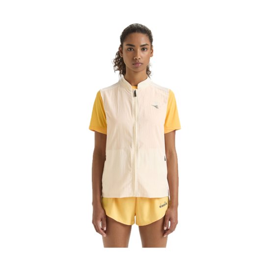 DIADORA - VESTE MULTILAYER VEST RUN CREW FEMME