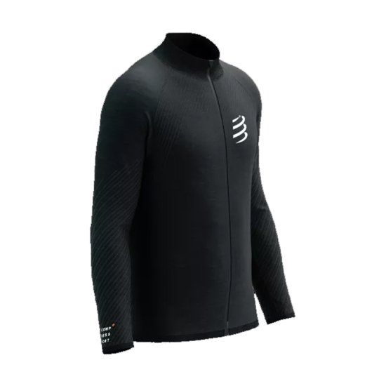 COMPRESSPORT - FELPA SEAMLESS ZIP UOMO