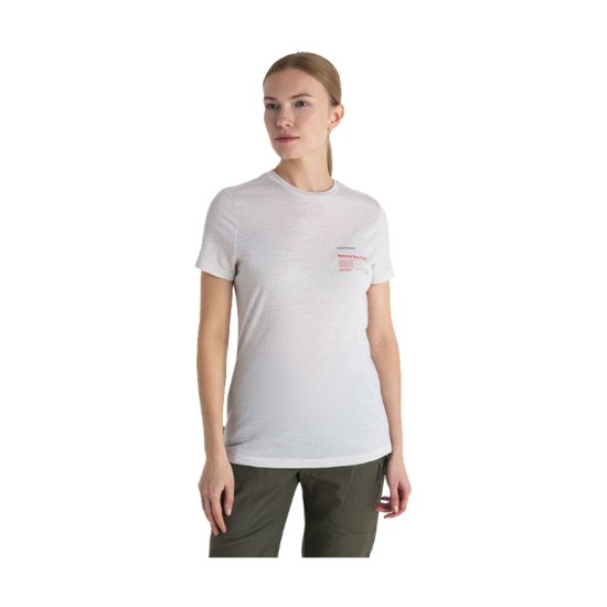 ICEBREAKER - T-SHIRT A MANICHE CORTE MERINO 150 TECH LITE III DONNA