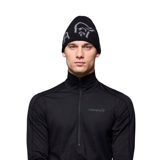 NORRONA - Bonnet /29 mid merinoUll logo