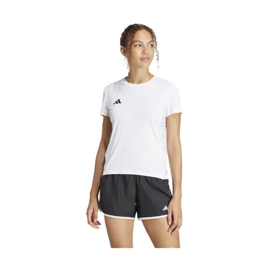 ADIDAS - T-SHIRT ADIZERO ESSENTIALS FEMME BLANC