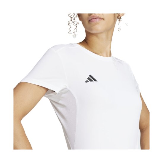 ADIDAS - T-SHIRT ADIZERO ESSENTIALS FEMME BLANC