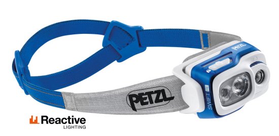PETZL - LAMPE FRONTALE SWIFT RL