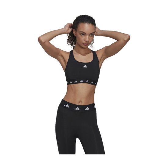 ADIDAS - BRASSIÈRE POWERREACT TECHFIT NOIRE