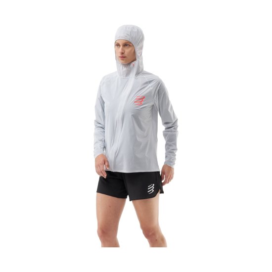 COMPRESSPORT - VESTE HURRICANE WATERPROOF 10/10 FEMME