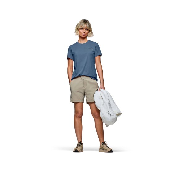 NORRONA - T-SHIRT MANICHE CORTE FEMUND TECH DONNA