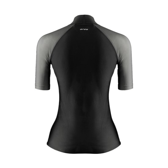 ORCA - T-SHIRT BOSSA RASH VEST NERA DONNA