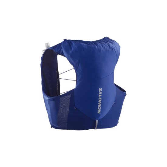 SALOMON - SAC D'HYDRATATION ADV SKIN 5 AVEC FLASQUES BLEU