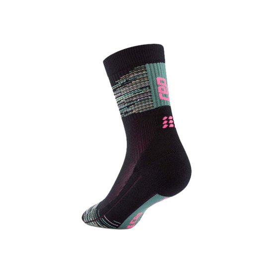 CEP - CHAUSSETTES PARIS VIBES 80'S MID CUT HOMME NOIRES