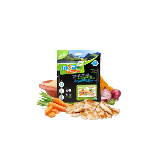 MX3 - COUSCOUS POULET BIO LYOPHILISE