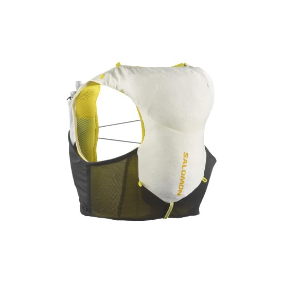SALOMON - SAC D'HYDRATATION ADV SKIN 5 AVEC FLASQUES BLANC