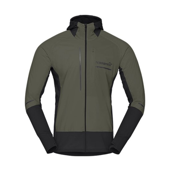 NORRONA - VESTE À CAPUCHE SENJA ALPHA90 ZIP HOOD HOMME