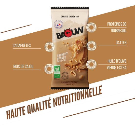 BAOUW - BARRE ÉNERGÉTIQUE EXTRA BIO 50G