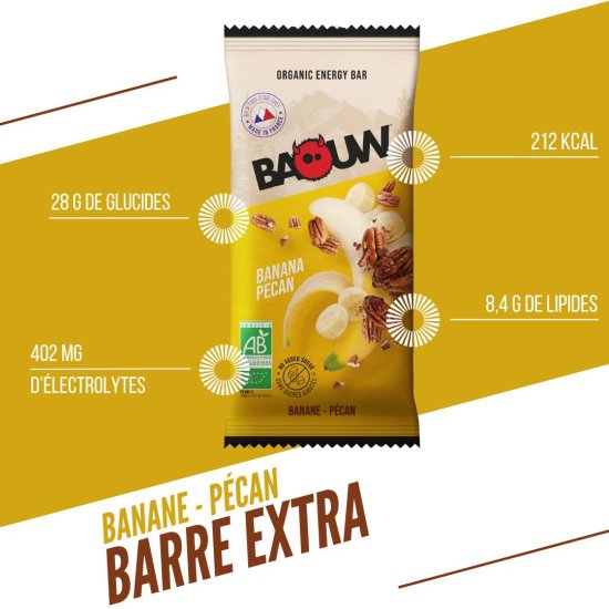 BAOUW - BARRE ÉNERGÉTIQUE EXTRA BIO 50G