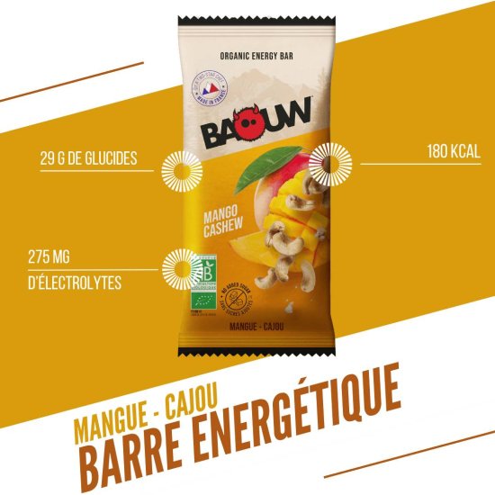 BAOUW - BARRE ÉNERGÉTIQUE EXTRA BIO 50G