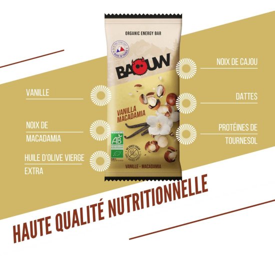BAOUW - BARRE ÉNERGÉTIQUE EXTRA BIO 50G