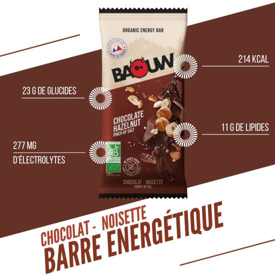 BAOUW - BARRE ÉNERGÉTIQUE EXTRA BIO 50G