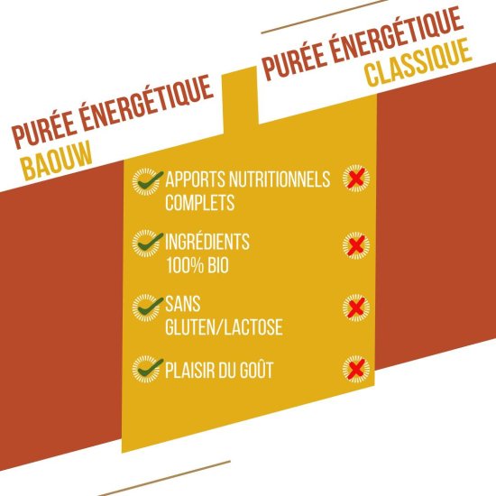 BAOUW - COMPOTE ÉNERGÉTIQUE BIO 90G