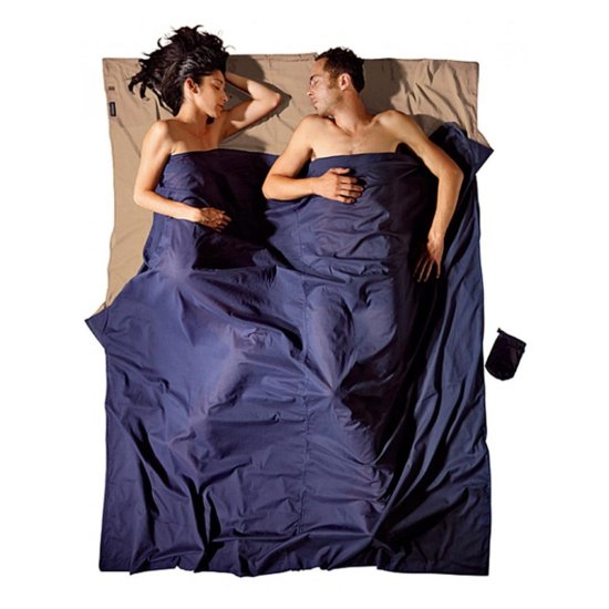 COCOON - SACCO-LENZUOLO COTONE EGYPTIAN RETTANGOLARE DOPPIO