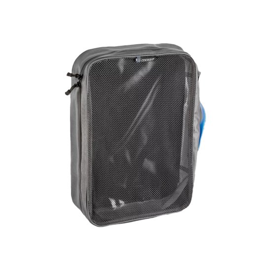 COCOON - Cube d'emballage avec dessus en filet laminé