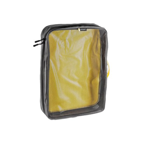 COCOON - Cube d'emballage avec dessus en filet laminé