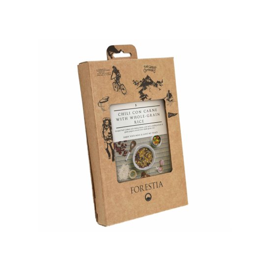 Forestia - Pasto sterilizzato - CHILI CON CARNE CON RISO INTEGRALE