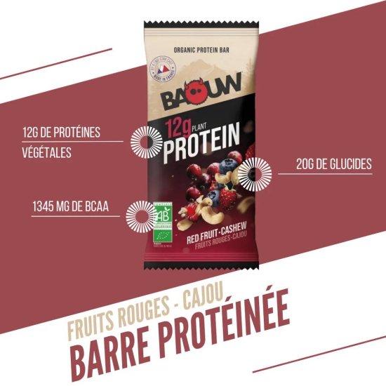 BAOUW - BARRETTA ENERGETICA BIO 50G PROTEICA