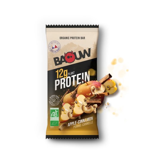 BAOUW - BARRE ÉNERGÉTIQUE BIO 50G PROTÉINÉE