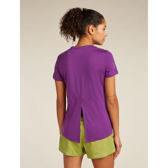 ICEBREAKER - T-shirt mélange mérinos 125 Cool-Lite Speed femme