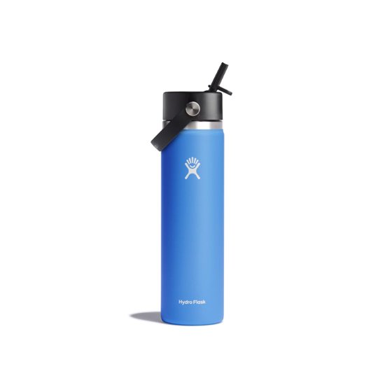 HYDRO-FLASK - GOURDE 24 OZ WIDE FLEX STRAW CAP