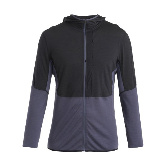 ICEBREAKER - VESTE MERINO 200 REALFLEECE DESCENDER HOMME