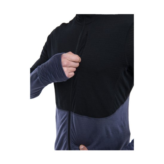 ICEBREAKER - VESTE MERINO 200 REALFLEECE DESCENDER HOMME