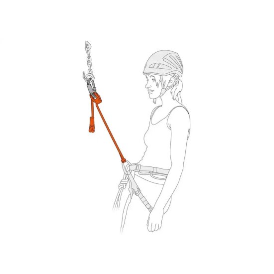 PETZL - Longe Connect Adjust orange