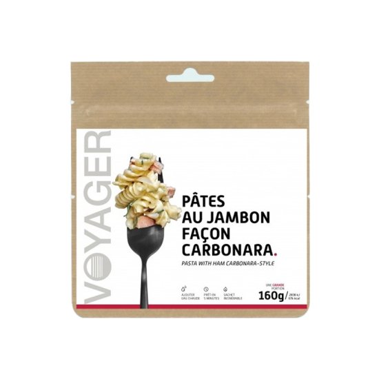 VOYAGER - PASTO LIOFILIZZATO - PASTA AL PROSCIUTTO ALLA CARBONARA