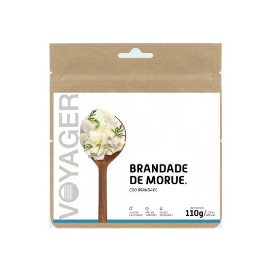 VOYAGER - REPAS LYOPHILISÉ - BRANDADE DE MORUE