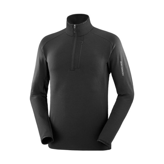 SALOMON - POLAIRE ESSENTIAL LIGHTWARM HOMME NOIRE