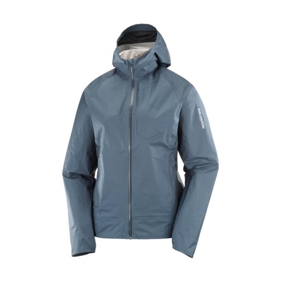 SALOMON - VESTE BONATTI WATERPROOF FEMME GRISE