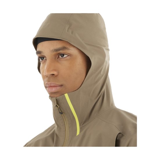 SALOMON - VESTE BONATTI TRAIL HOMME MARRON