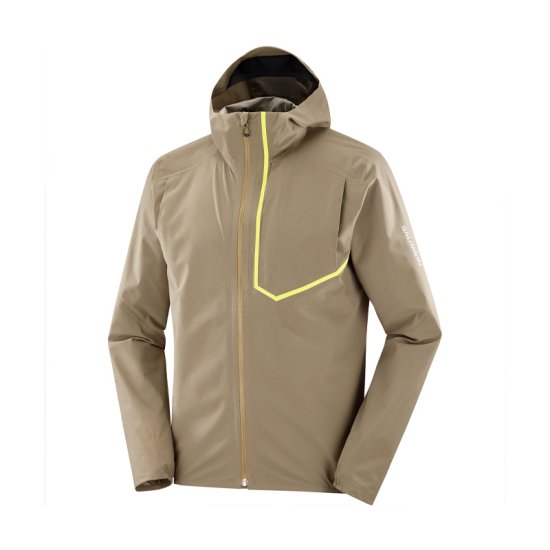 SALOMON - VESTE BONATTI TRAIL HOMME MARRON
