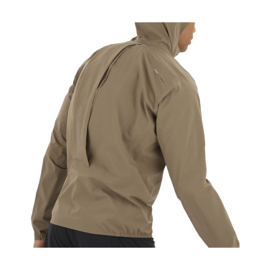 SALOMON - VESTE BONATTI TRAIL HOMME MARRON