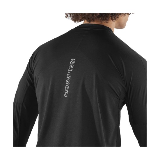 SALOMON - T-SHIRT MANCHES LONGUES SENSE AERO HOMME NOIR