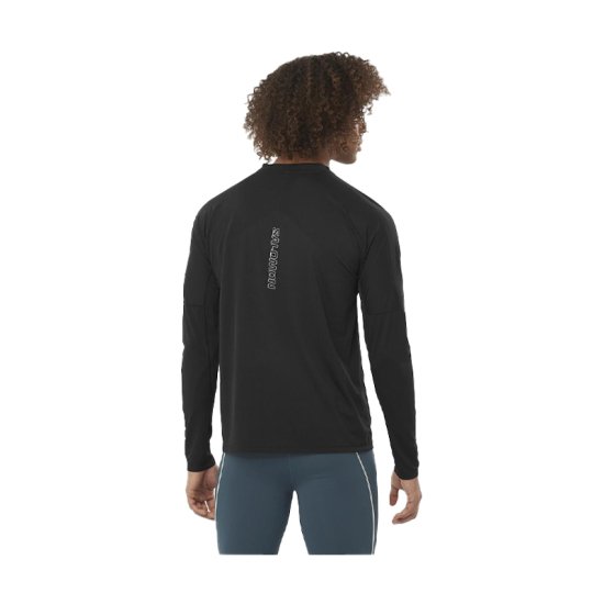 SALOMON - T-SHIRT MANCHES LONGUES SENSE AERO HOMME NOIR