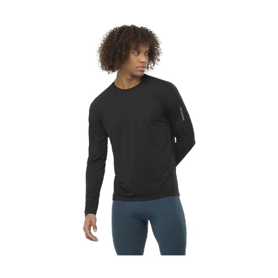 SALOMON - T-SHIRT MANCHES LONGUES SENSE AERO HOMME NOIR