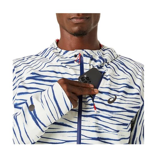 ASICS - VESTE METARUN SHIBORI WATERPROOF HOMME