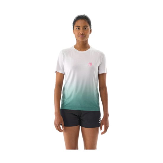 COMPRESSPORT - T-SHIRT PERFORMANCE MANICHE CORTE DONNA