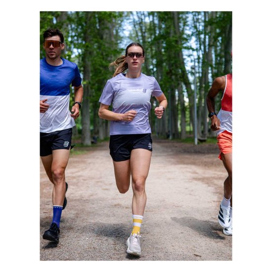 COMPRESSPORT - T-SHIRT PERFORMANCE MANICHE CORTE DONNA