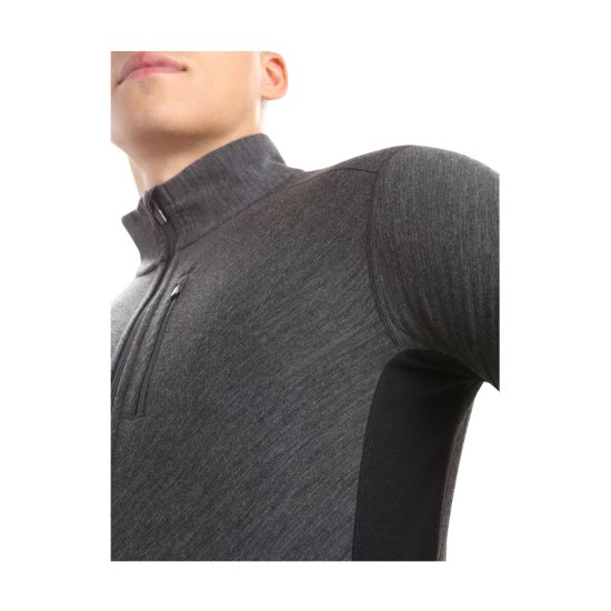 ICEBREAKER - VESTE MERINO REALFLEECE DESCENDER HOMME