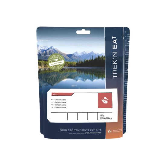 TREK N EAT - PLAT LYOPHILISÉ - CHILI CON CARNE